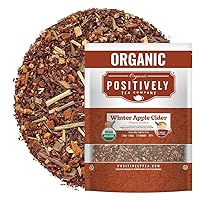 Vista 315 de Positively Tea LLC. Té orgánico de arándano, té verde, rooibos, de hojas sueltas (1 LB)