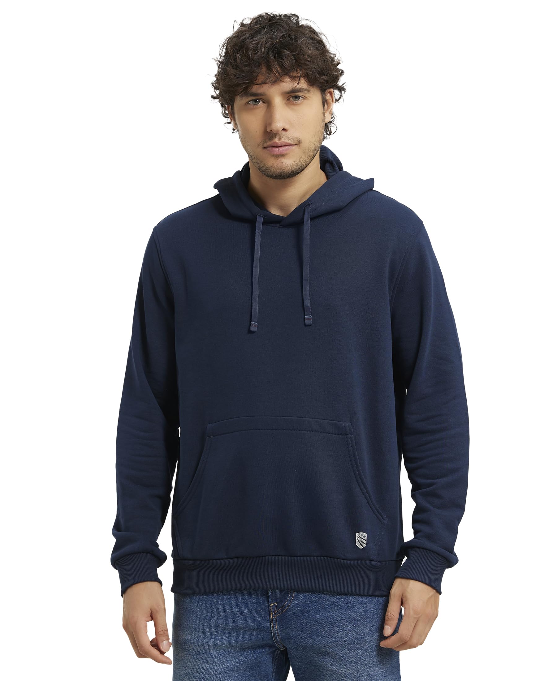 jockey UM54 Men's Super Combed Cotton Rich French Terry Hoodie Sweatshirt with Ribbed Cuffs-picture-32
