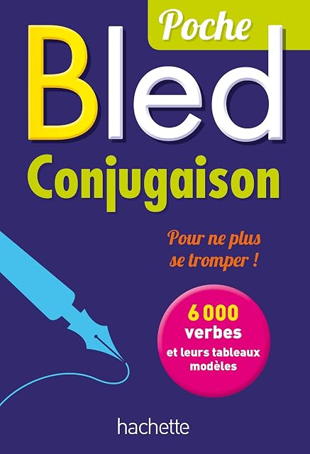 Portada de Bled Poche Conjugaison