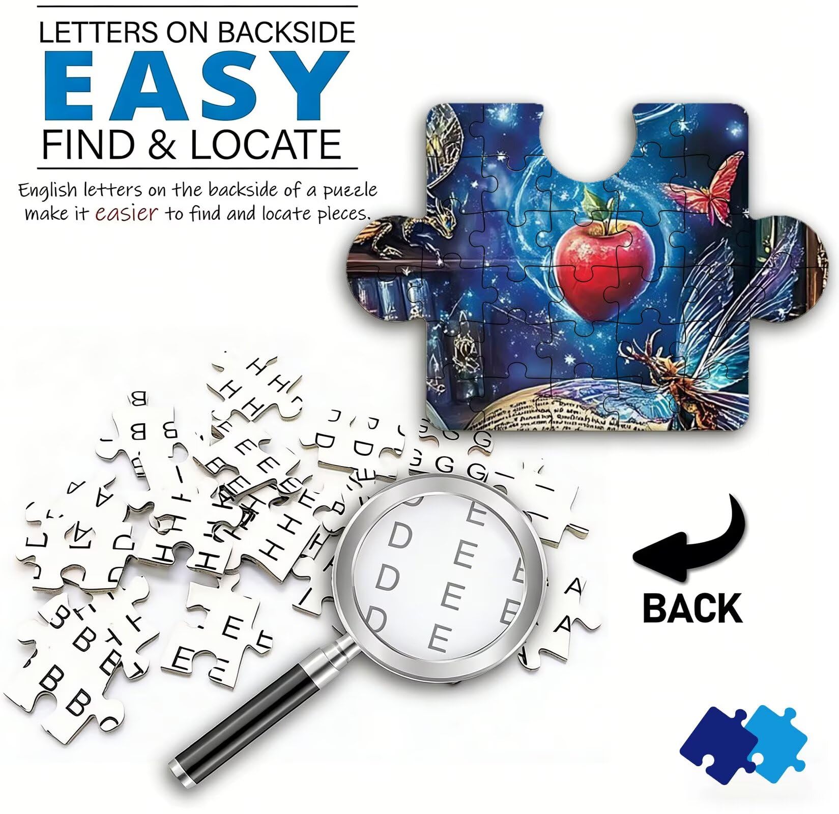 Puzzle 6000 elementów, niemożliwe puzzle dorośli 179,5 x 105,5 cm, druk w wysokiej rozdzielczości, gry edukacyjne, antystresowe drewniane puzzle dla całej rodziny, dekoracje ścienne, różowa książka w0