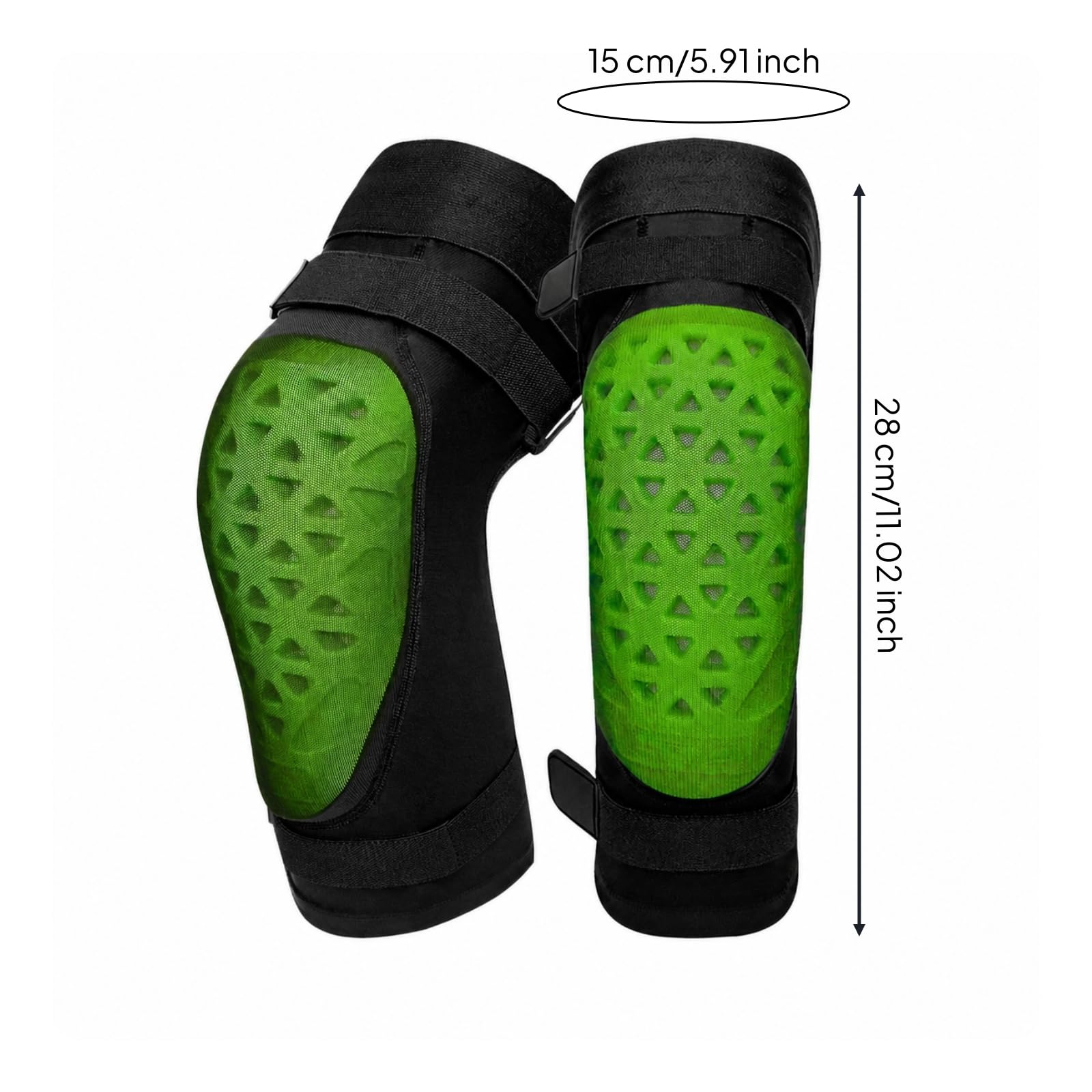 Genouillère Ski Absorbant Les Chocs Attelle Rotulien Réglable Sangle Rotulienne pour Sportifs
