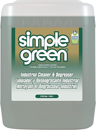 Limpiador 13006 Simple Green, desengrasante industrial concentrado, 5 galones, Blanco, 1