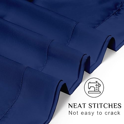 Miniatura 9 de FOX-TECH Juego de 2 fundas de almohada de satén para cabello y piel, súper suaves y suaves con cierre de sobre, funda de almohada de seda tamaño