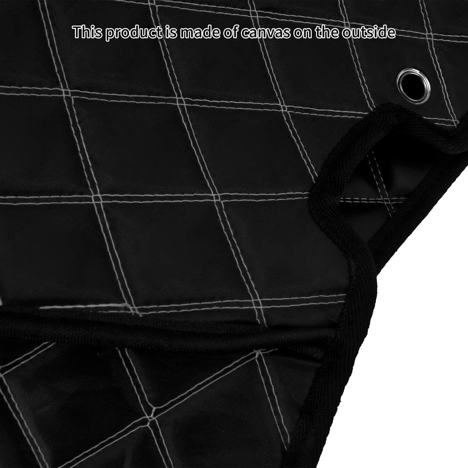 Saddlebag Liners Inserts Non-Stretched Non-Tapered Fits for Harley Touring Road King Road Glide Street Glide Electra Glide 2014-2023, Motorcycle Drop-in Saddlebag Liners White Stitching