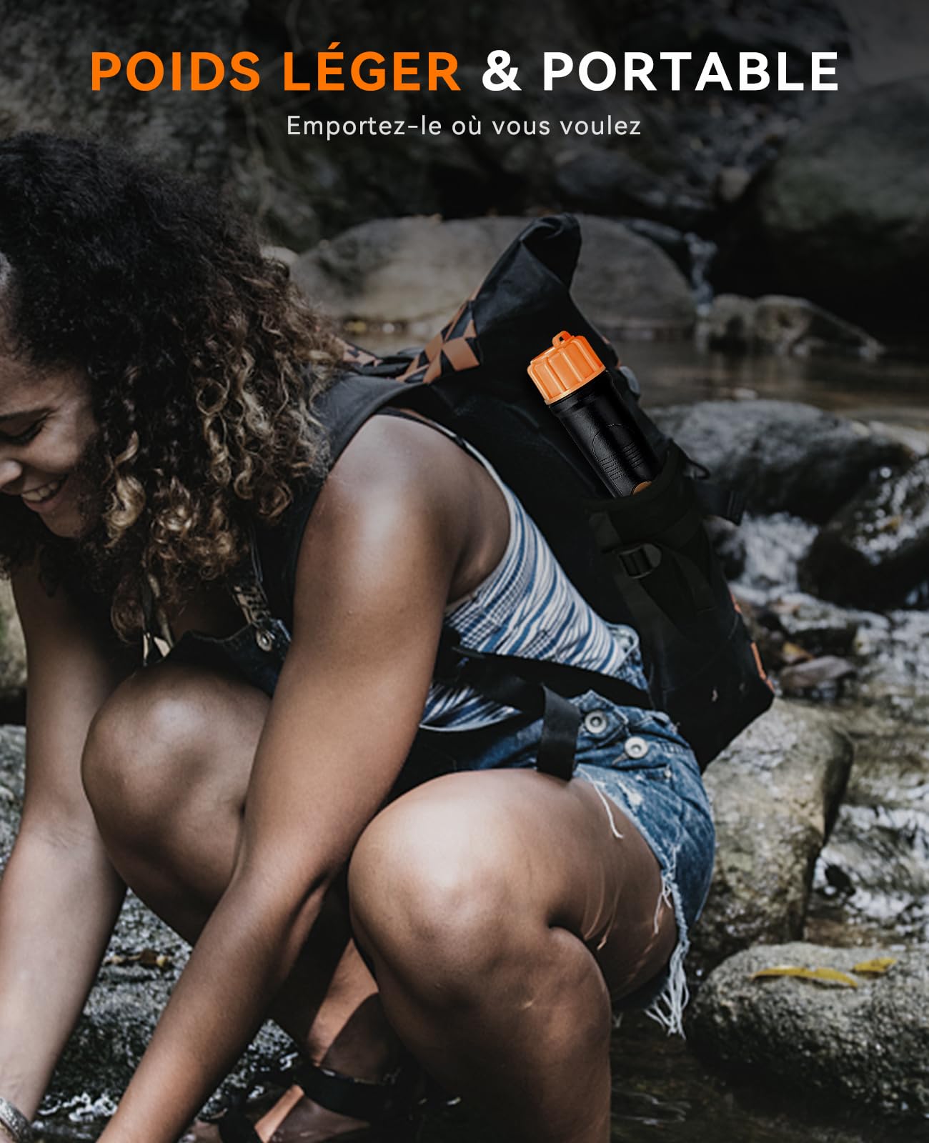 Détecteur de Métaux Pinpointer，Pin Pointer étanches à l'eau et Haute Précision pour Or Argent Trésor, SUNPOW Détecteur de métal Portable Et Professionnel pour Les Enfants et Les Adultes (Noir)