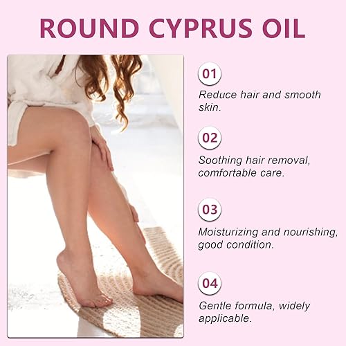 Miniatura 2 de Aceite Cyperus Robundus de 2 piezas, 2 unidades, aceite natural Cyperus Rotundus para depilación, ideal para todo tipo de piel, hidratante y
