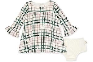 Organic Cotton Baby Girls' Dress for All Seasons