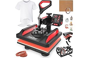 Lya Vinyl Heat Press Machine 5 in 1 Heat Press