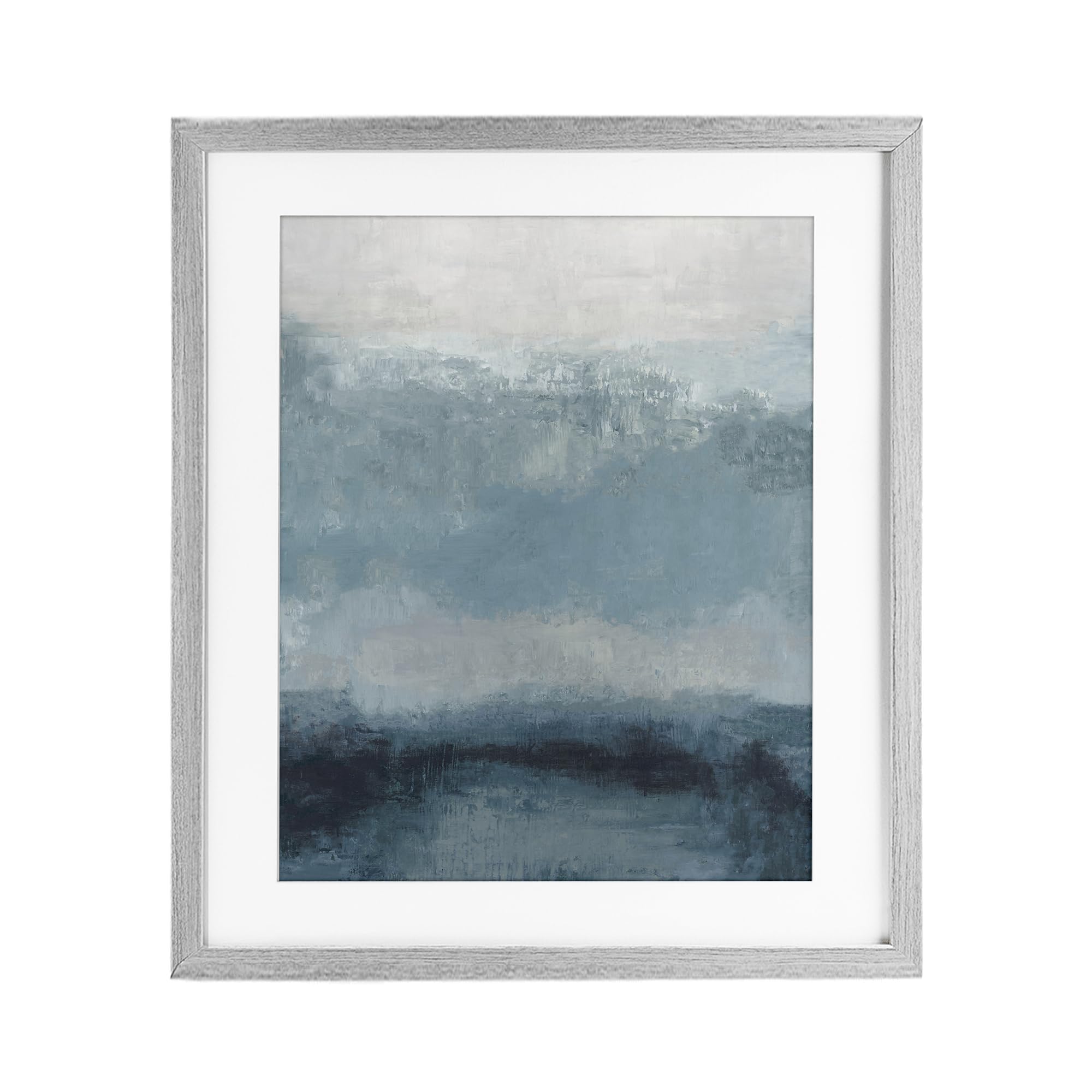 Cadre sous verre gris brumeux Stupell Industries par Hannah Dawson