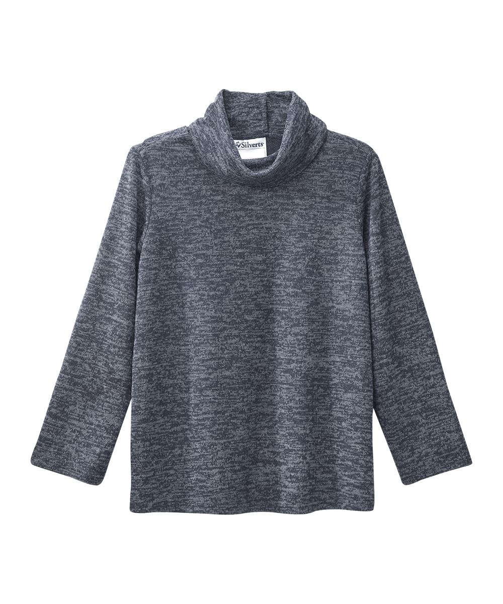 Silvert's Adaptive Clothing & Footwear Women's Open Back Cowl Neck Top