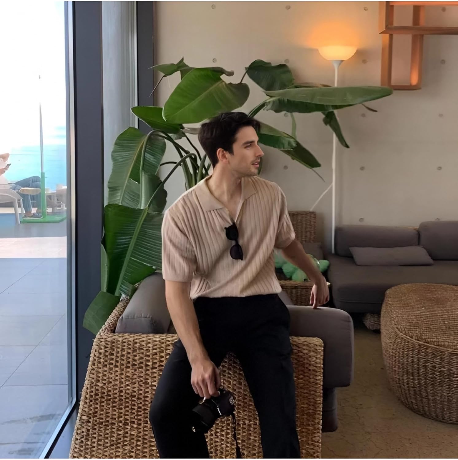 Men’s Polo Shirt – Classic Fit, Short Sleeve Knit Polo, Breathable Cotton Polyester Blend, Casual & Golf Wear - Image 3