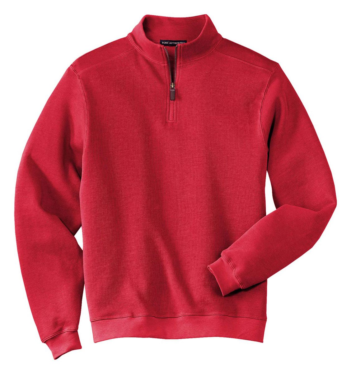 Port Authority Men's Flatback Rib 1/4Zip Pullover