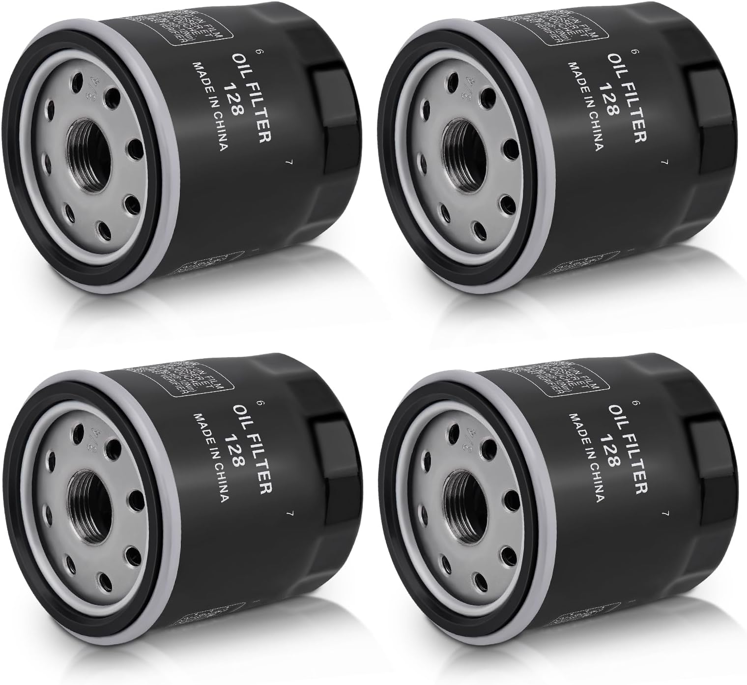 3-Pack Oil Filter Compatible With Kawasaki FX850V & Other Models | Replaces 49065-0724, 49065-7010