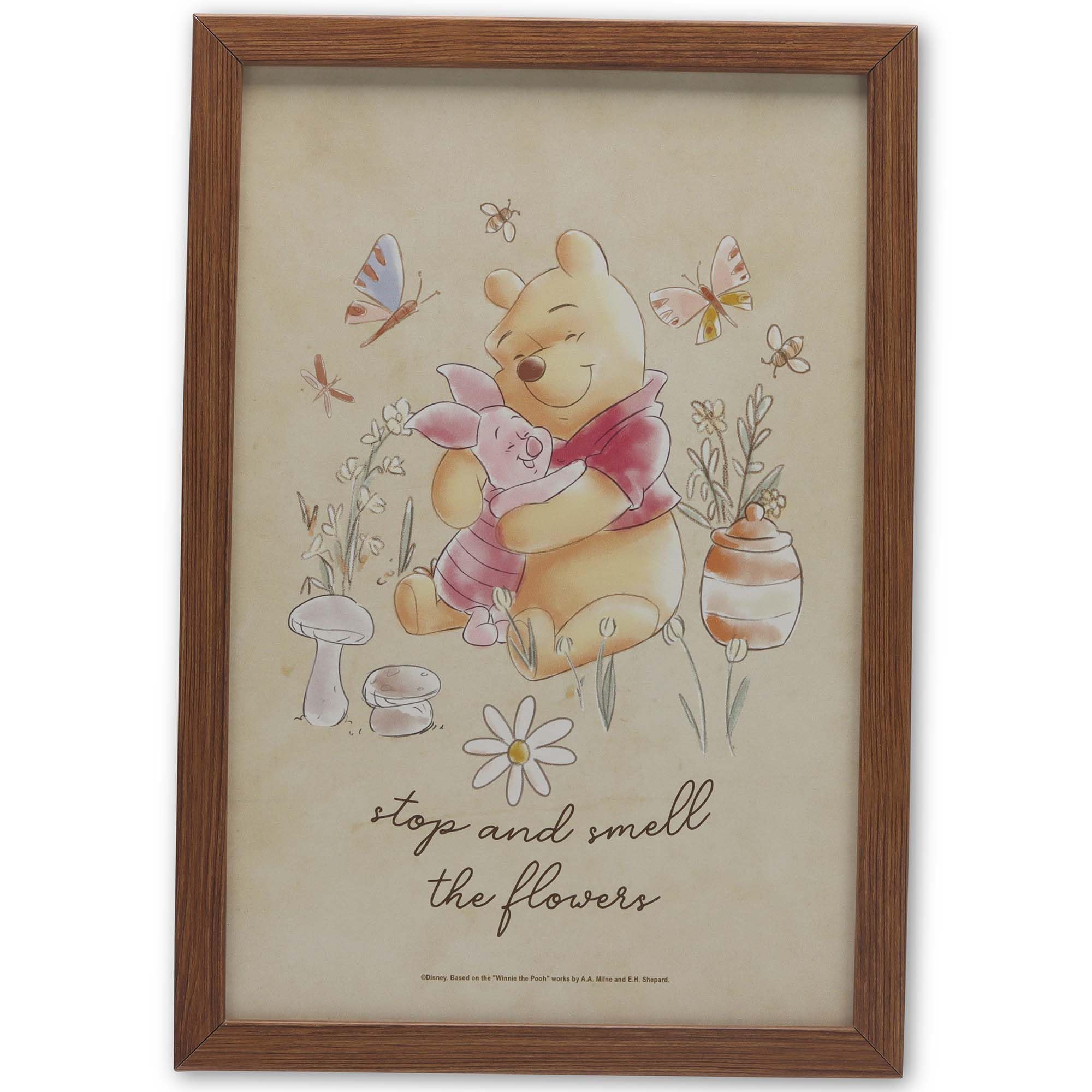 Amazon.com: Disney Winnie the Pooh Stop and Smell the Flowers