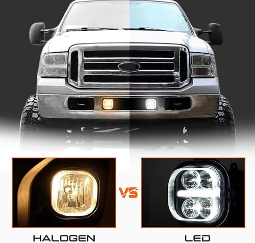 Miniatura 3 de Luz antiniebla LED con luces de circulación diurna, montaje de luz antiniebla para Ford F250 F350 F450 F550 Super Duty 2005 2006 2007 luces