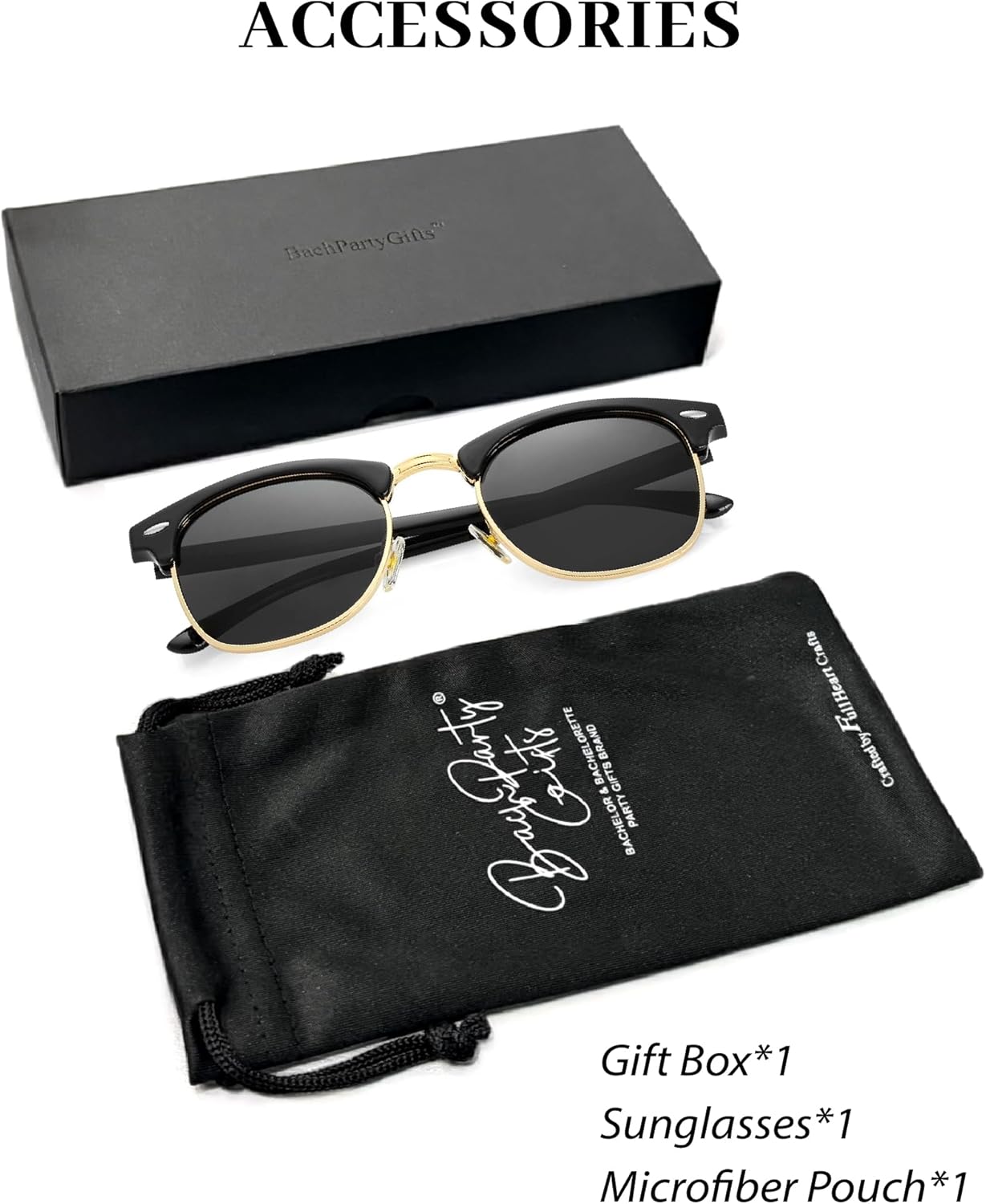 Groomsman Proposal Gifts Sunglasses for Men - Wedding Sunglasses for Groomsman - Bachelor Party Favors - UV 400 Protection - Image 8