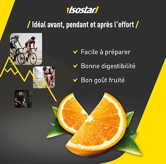 Isostar Hydrate & Perform Orange 400 g