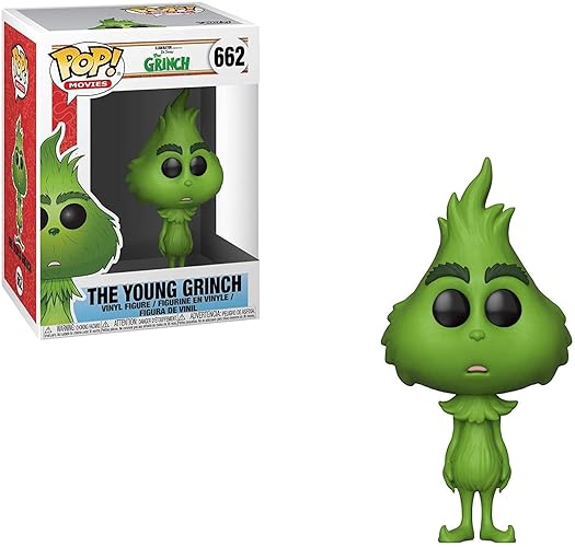Funko Pop Animation: The Grinch Movie - The Young Grinch Collectible Figure, Multicolor