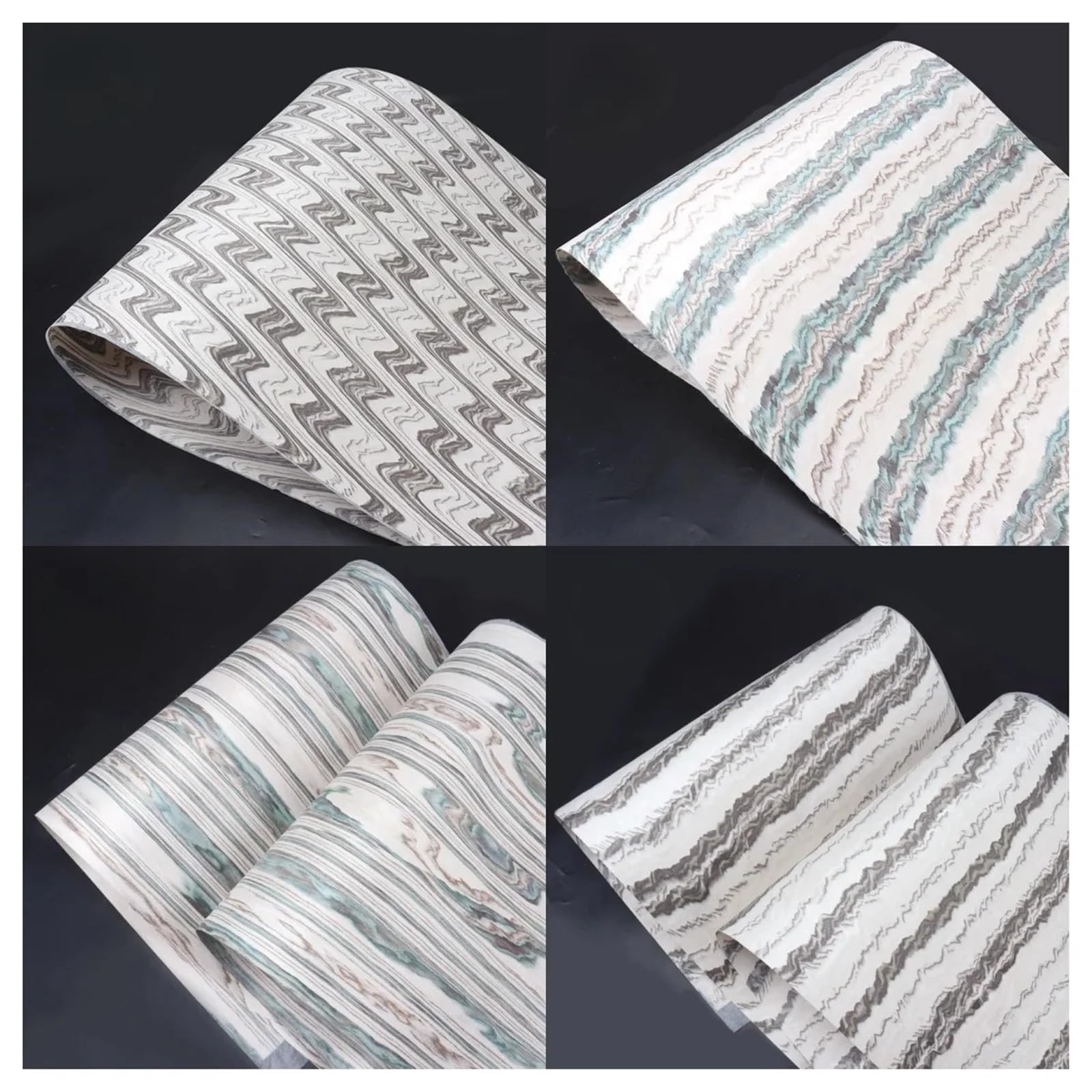 Rzemiosło drewniane, okleina ścienna, efekt drewna, techniczny fornir drewniany, sklejka, dekoracja, meble, 58 x 250 cm, T0,5 mm (kolor 1)