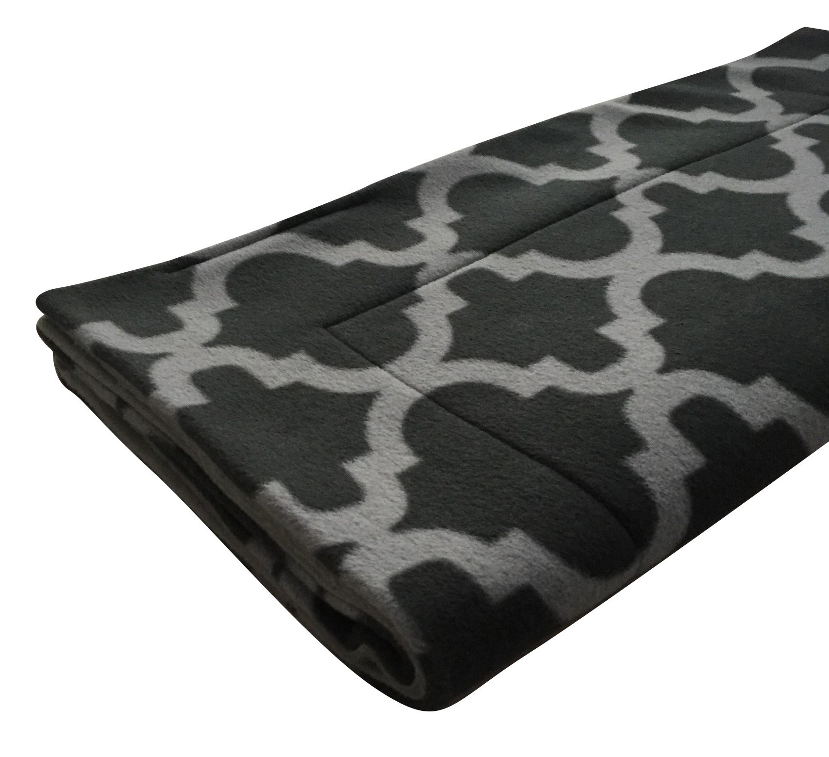 Guinea Pig Fleece Käfig Liner | Fleece Guinea Pig Betten | Midwest, C & C, Ecke Pad | Kleine Haustiere und Company, Midwest, Gray Quatrefoil