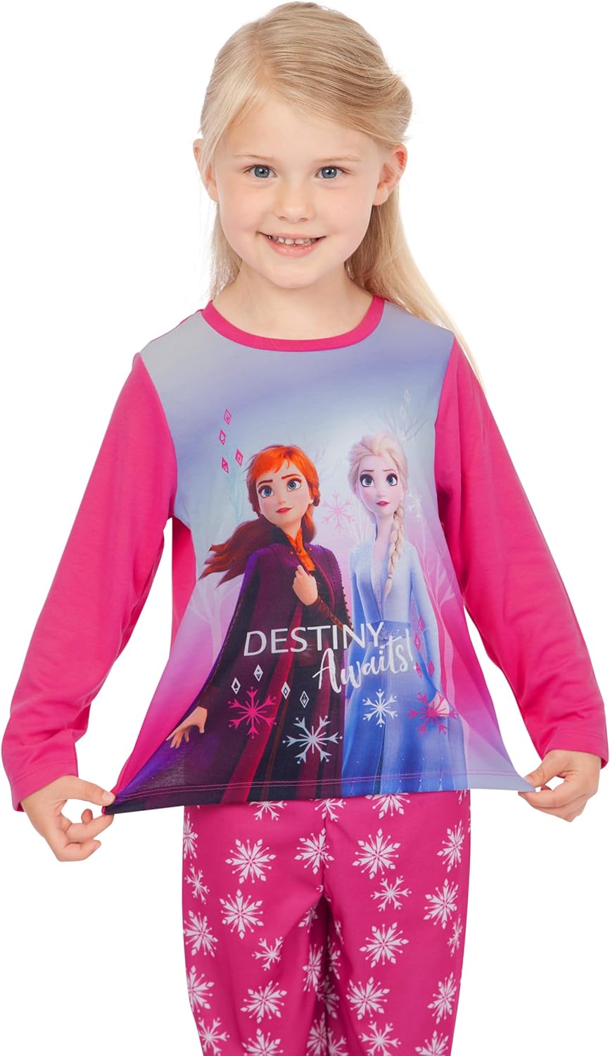 Disney Girls' Pajamas Frozen - Image 4