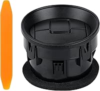 Vista 8 de Conducto de ventilación de aire/HVAC, cromado compatible con Ford F150 2009-2014, OEM 9L3Z19893CA.