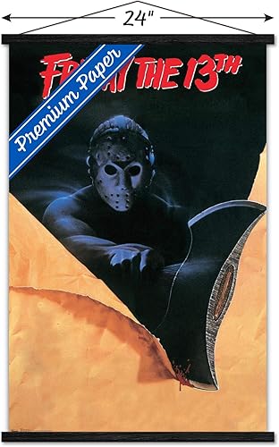 Miniatura 7 de Trends International Friday The 13th - Póster de pared de una hoja, 22.375 x 34 pulgadas, versión premium sin marco