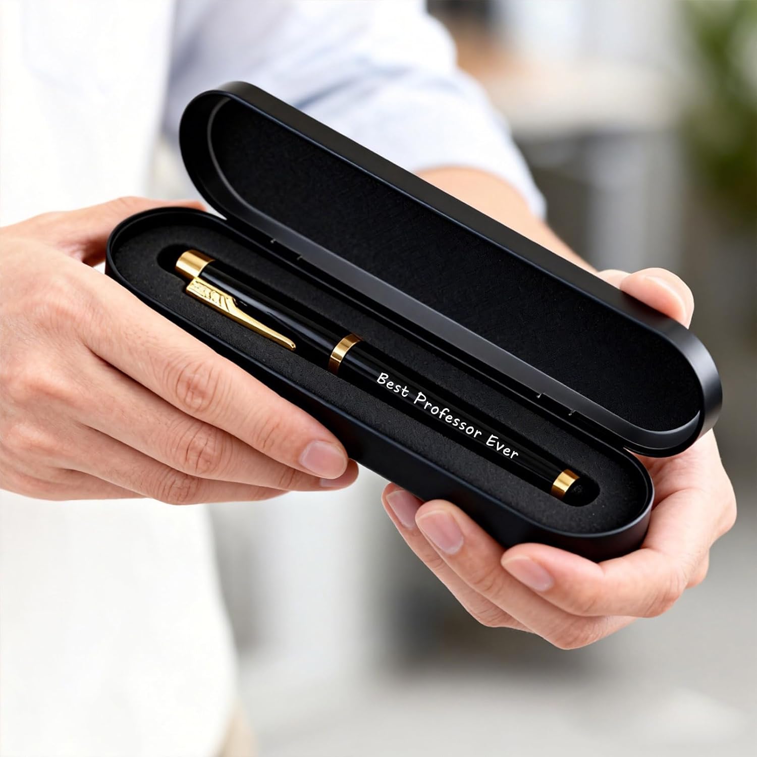 TANWIH Professor Gifts for Women Men - Engraved Gel Pen Gift Set for Professors - Best Professor Ever Gifts for Birthday Graduation Christmas Retirement - Image 7