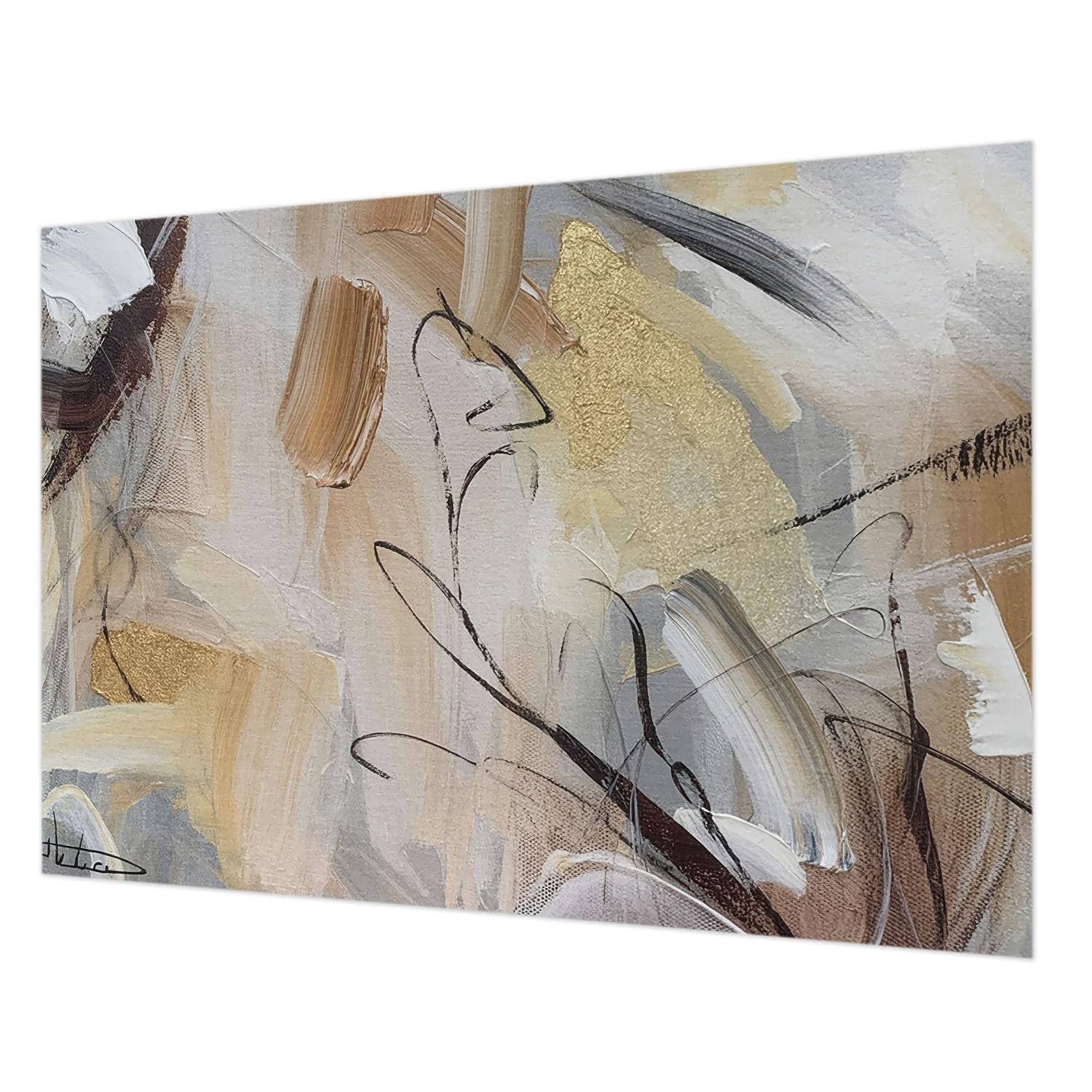 Papier peint intissé abstrait grand format 312x219 décoration murale