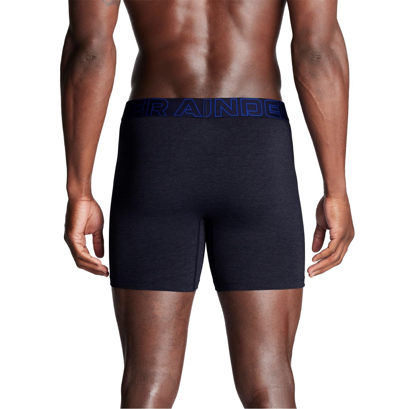 Under Armour Men's Performance Cotton 6" 3 Pack Solid Boxer Briefs Boxers Hombre (Pack de 3)