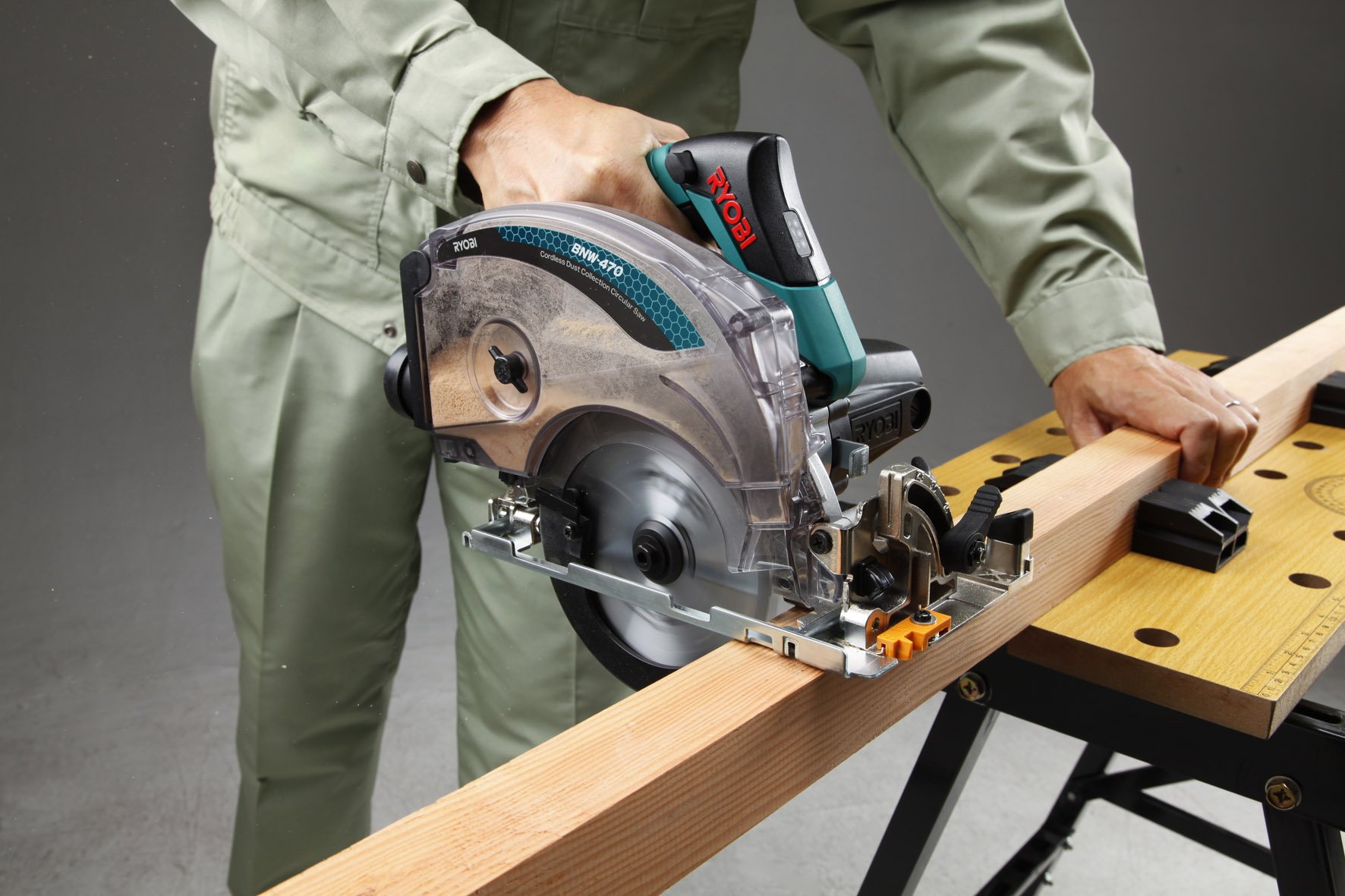 Amazon.co.jp: リョービ(RYOBI) 充電式集じん丸ノコ チップソー