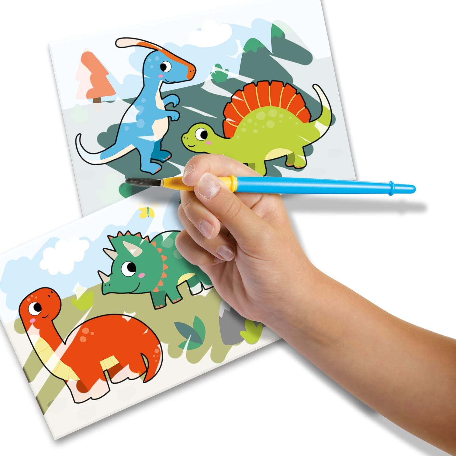 SES Creative 14465 Colouring with Water-Dinos