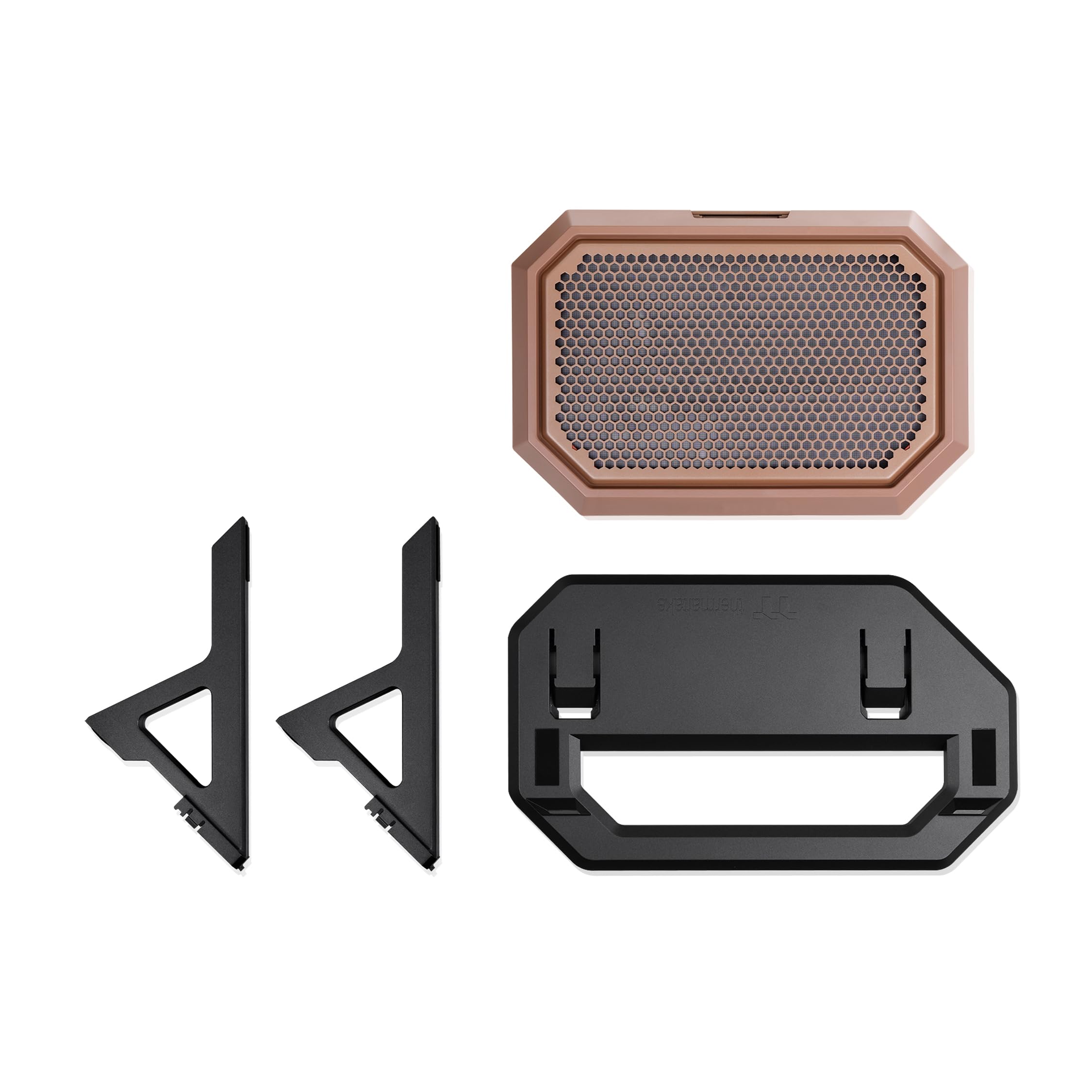 Thermaltake Tower 600 Series Horizontal Display Chassis Support Stand; Gavel Sand; AC-076-ONLNAN-A1