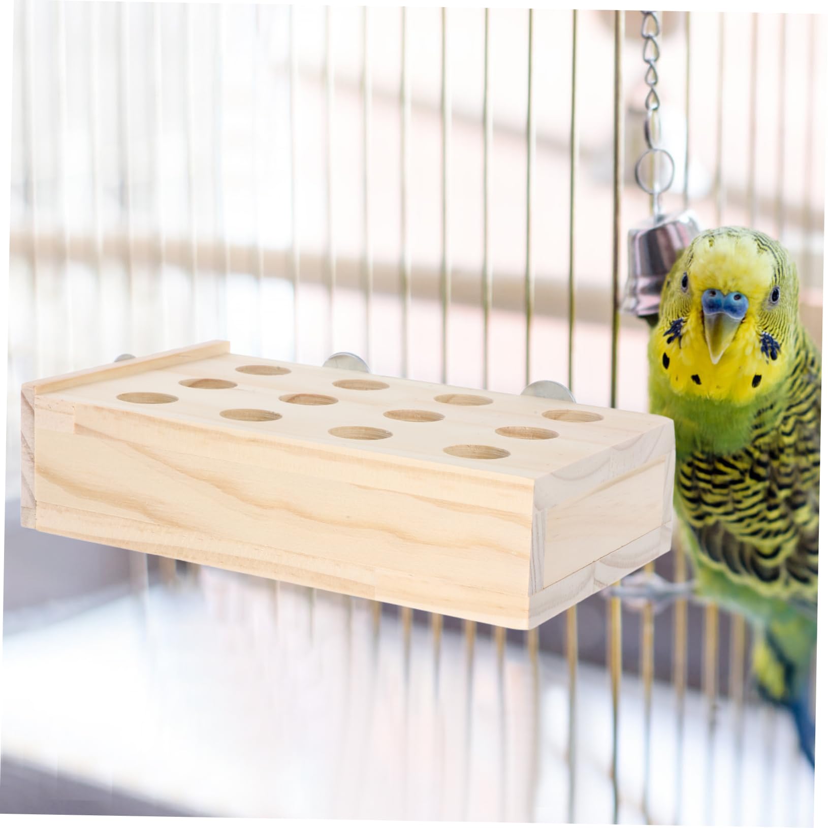 BESPORTBLE 4pièces Jouet à Déchirer pour Perroquet Accessoire Ludique pour Cage Jouet à Mâcher pour Intelligence Détente Oiseaux