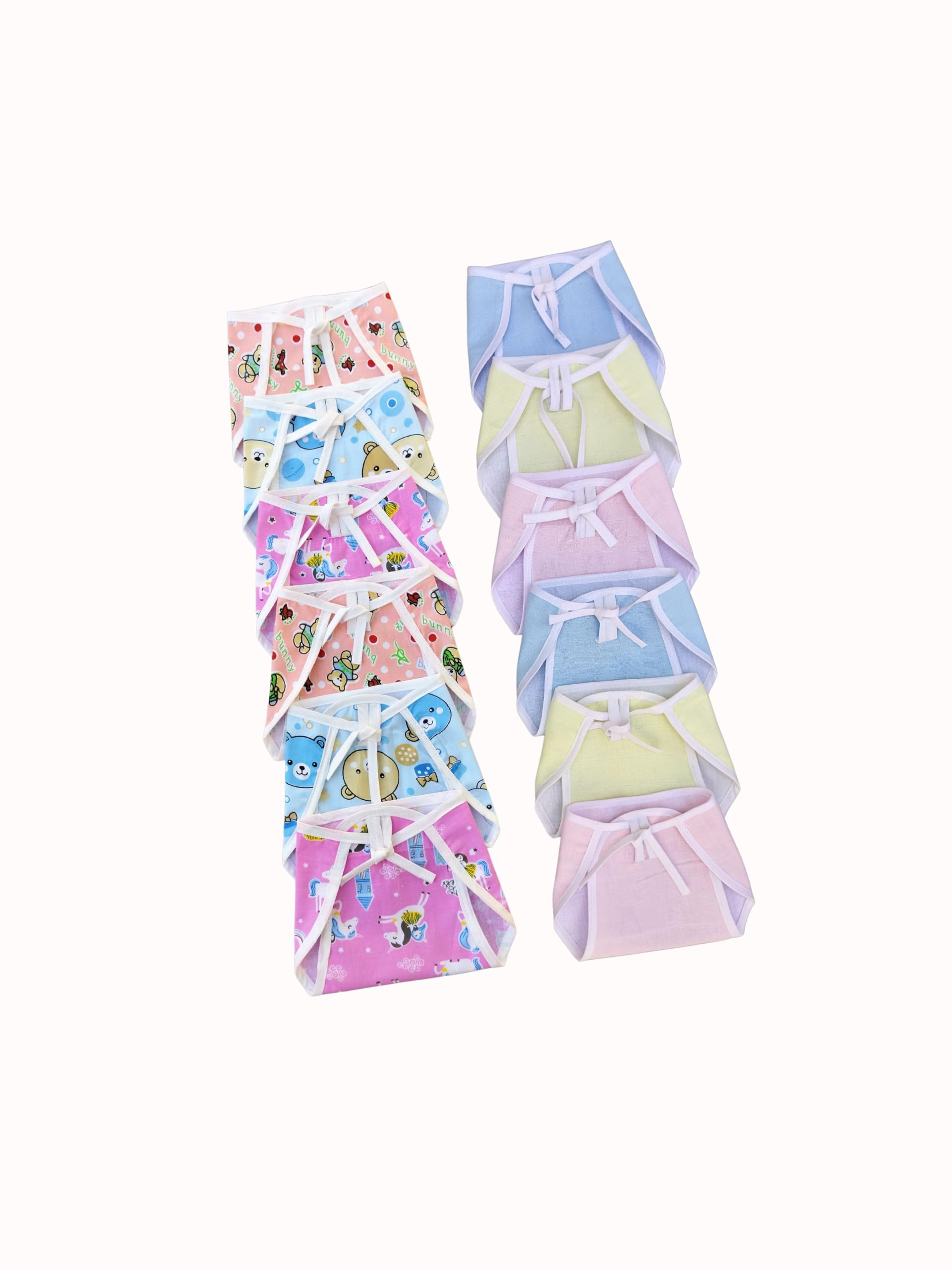 Junior Drive - Newborn Baby Cotton Langot Set, (0-3 Month)-Pack of 12-image-28