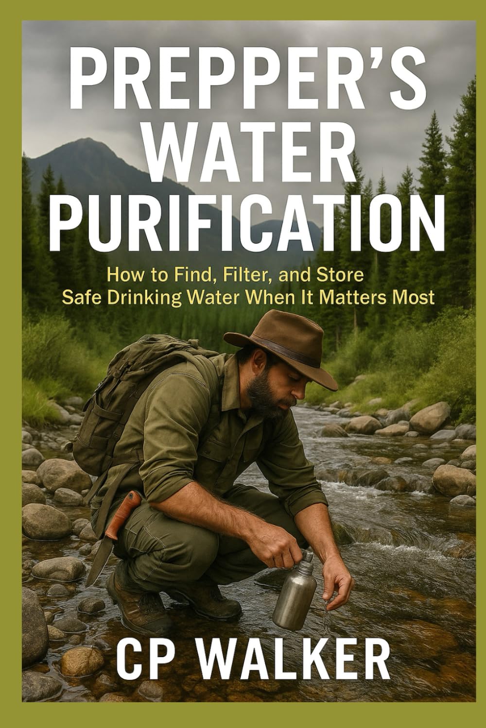 PREPPER’S WATER PURIFICATION HANDBOOK: How to Find, Filter, and Store Safe Drinking Water When It Matters Most