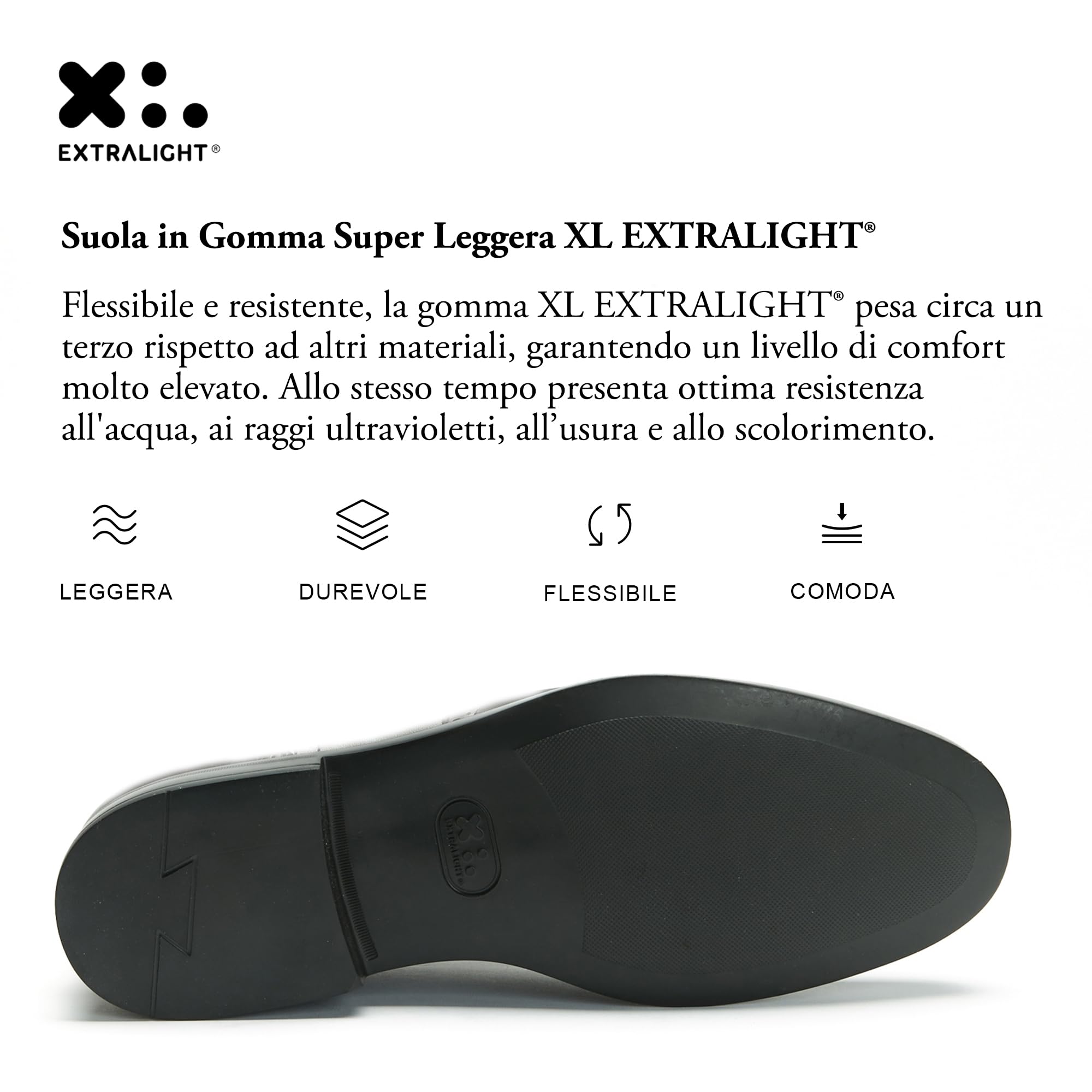 Scarpe da Uomo Eleganti con Doppia Fibbia in Vera Pelle e Soletto in Memory Foam - Suola Gomma Superleggera - Made in Italy