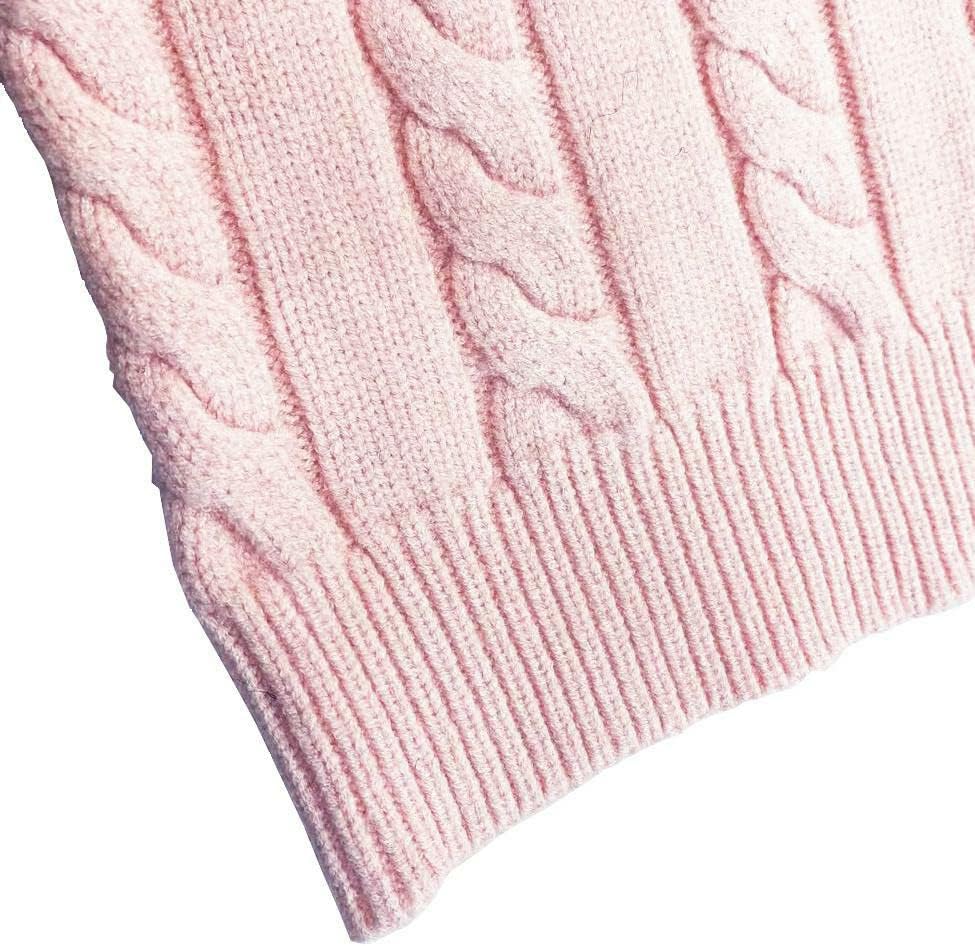 Women's V-Neck Knit Sweater Vest Solid Color Sleeveless Crop Knit Vest Sweaters - Image 3