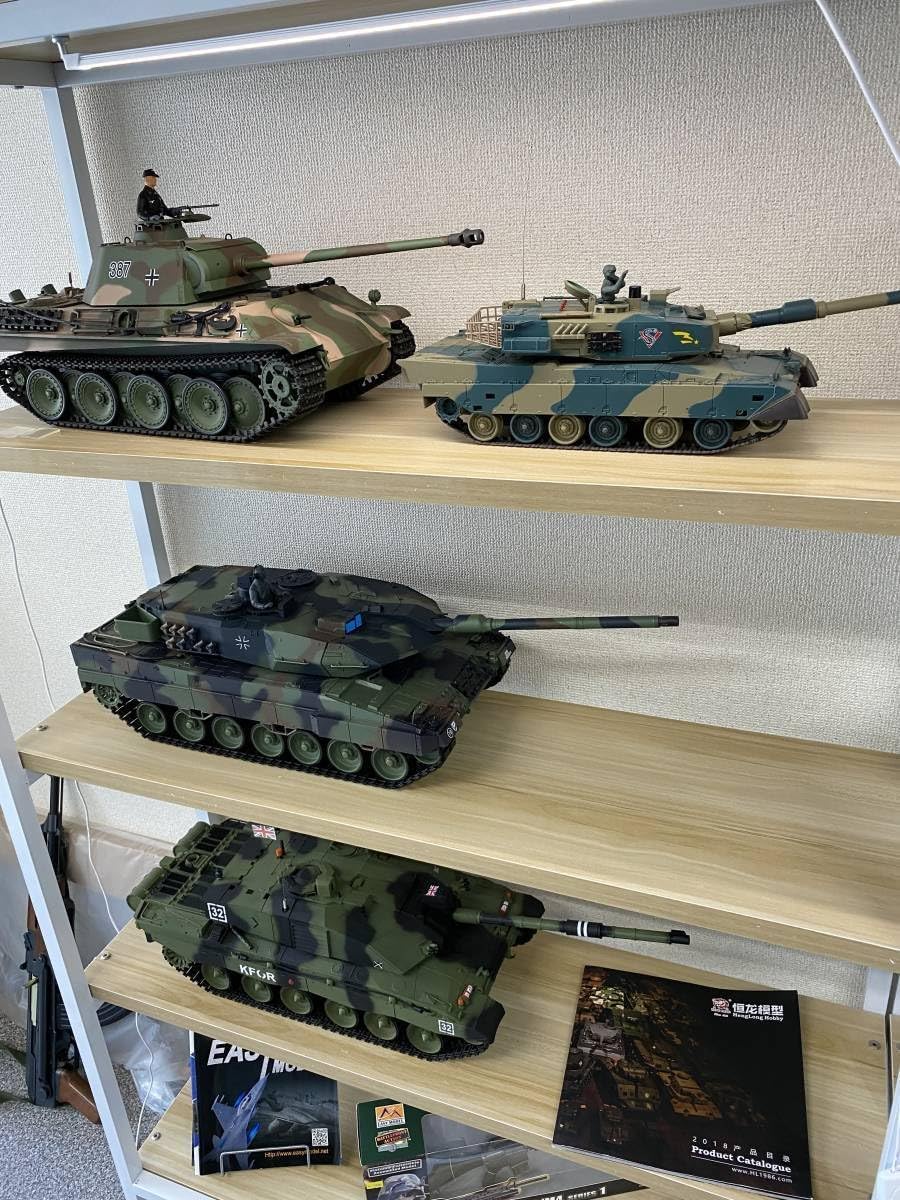 Amazon.co.jp: ☆最新7.0ver☆ 1/16 戦車ラジコン ドイツ陸軍 中戦車
