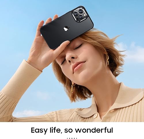 Miniatura 8 de UniqueMe Funda de 6.7 pulgadas con diseño 5 en 1 para iPhone 13 Pro Max, 2 protectores de pantalla de vidrio templado + 2 protectores de lente de