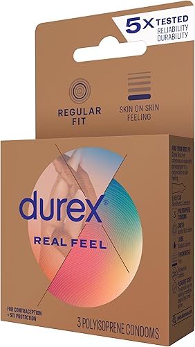 Miniatura 18 de Durex Avanti Bare RealFeel Condón sin látex, 89455, 3 Count, 1, 1