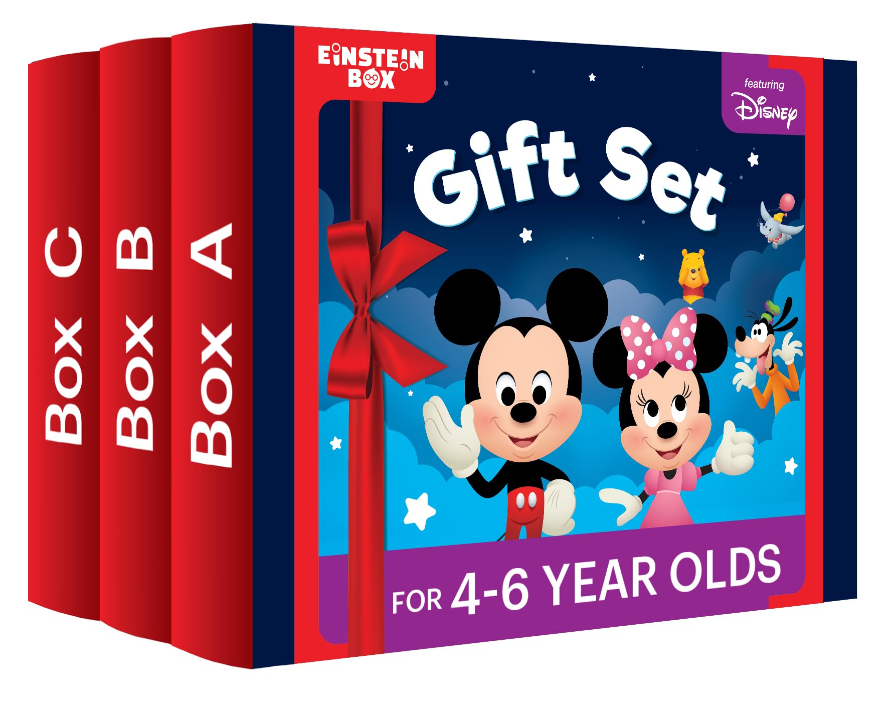Einstein Box Featuring Disney Birthday Gift Set for 4-6 Year Old Boys & Girls | 3-in-1 Gift Set of Learning with Fun Disney Characters | Birthday Gift Ideas for Boys/Girls Ages 4,5,6 Years Old | (B07D2JV7VC) Amazon Price History, Amazon Price Tracker