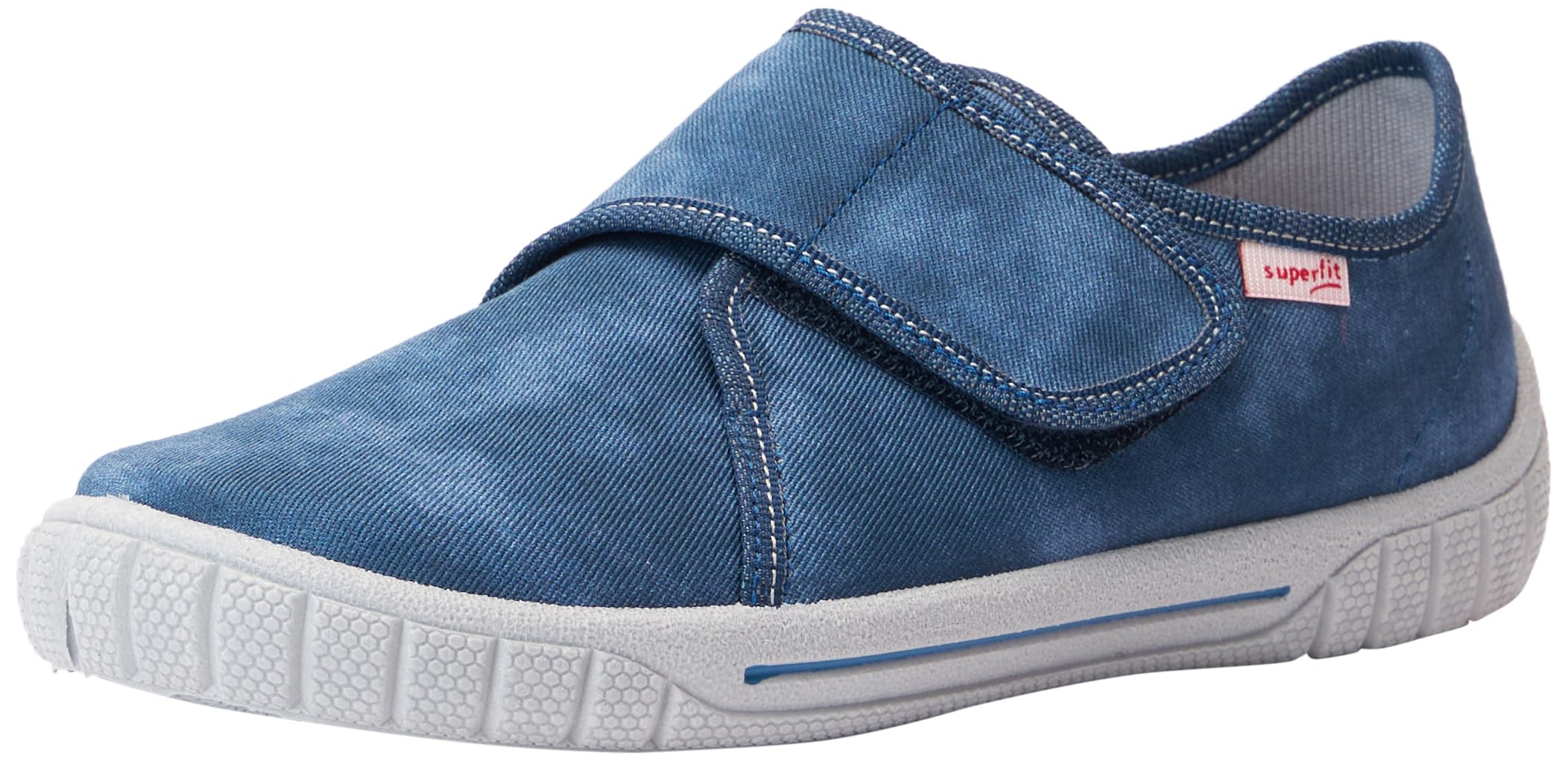 Superfit Jungen Bill 0-808271 Slippers, Blue 8158, 32 EU X-Weit