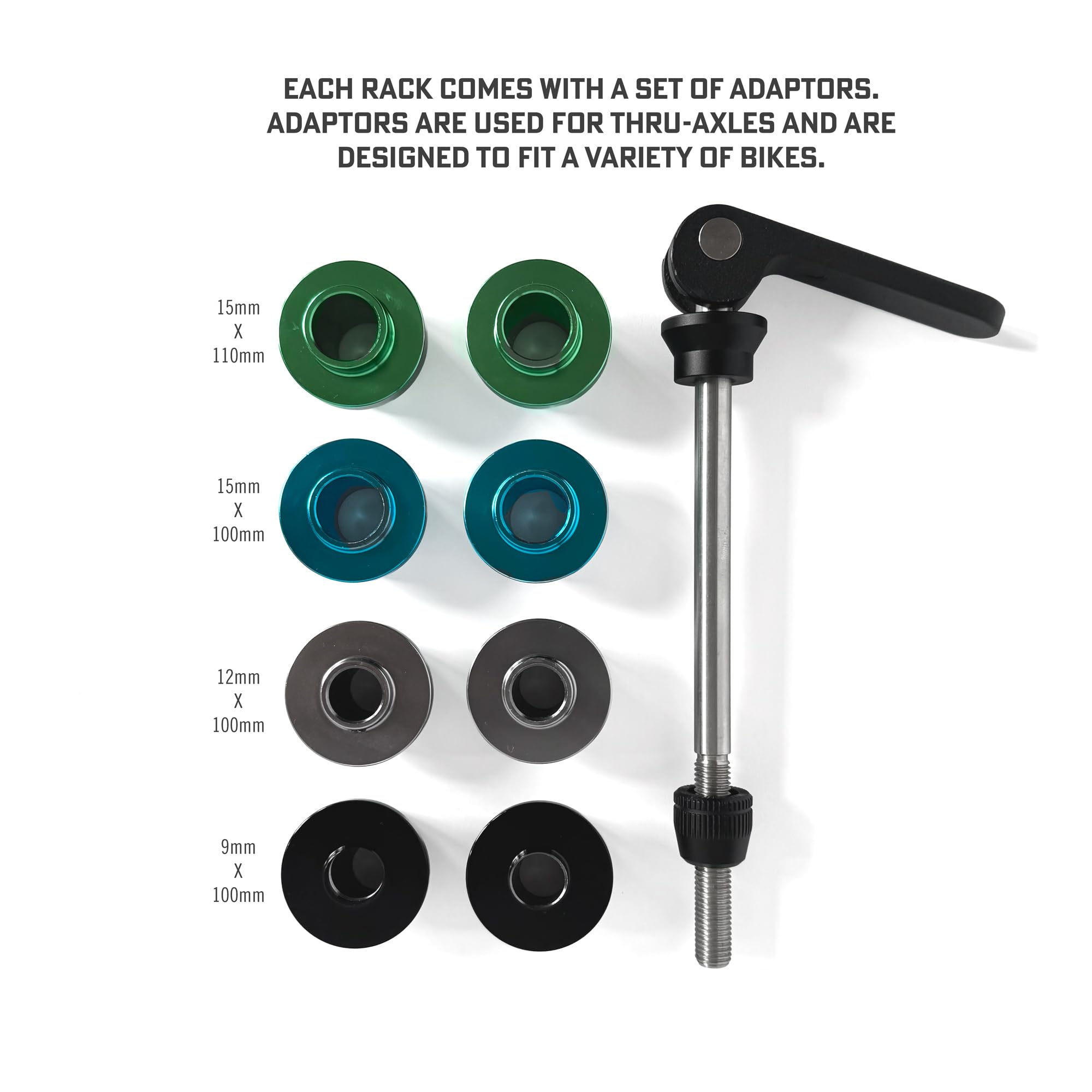 Allen Smart Suction™ GO: PORTABICICLETAS Compacto para 1 Bicicleta
