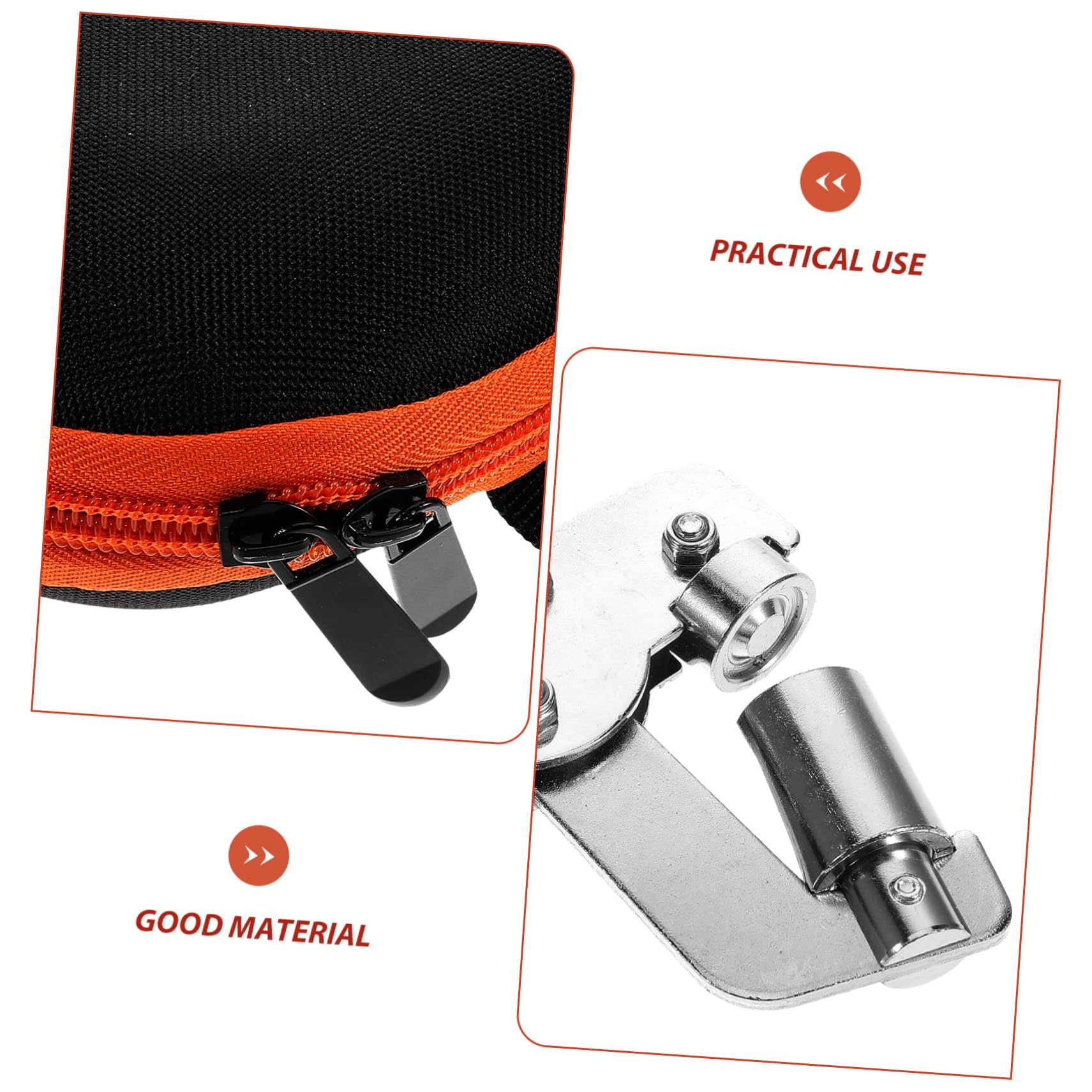 SHINEOFI Kit de Herramientas para Ojales Perforadora de Metal y Tela Juego de Alicates Portátil para Manualidades Reparación Bolsa