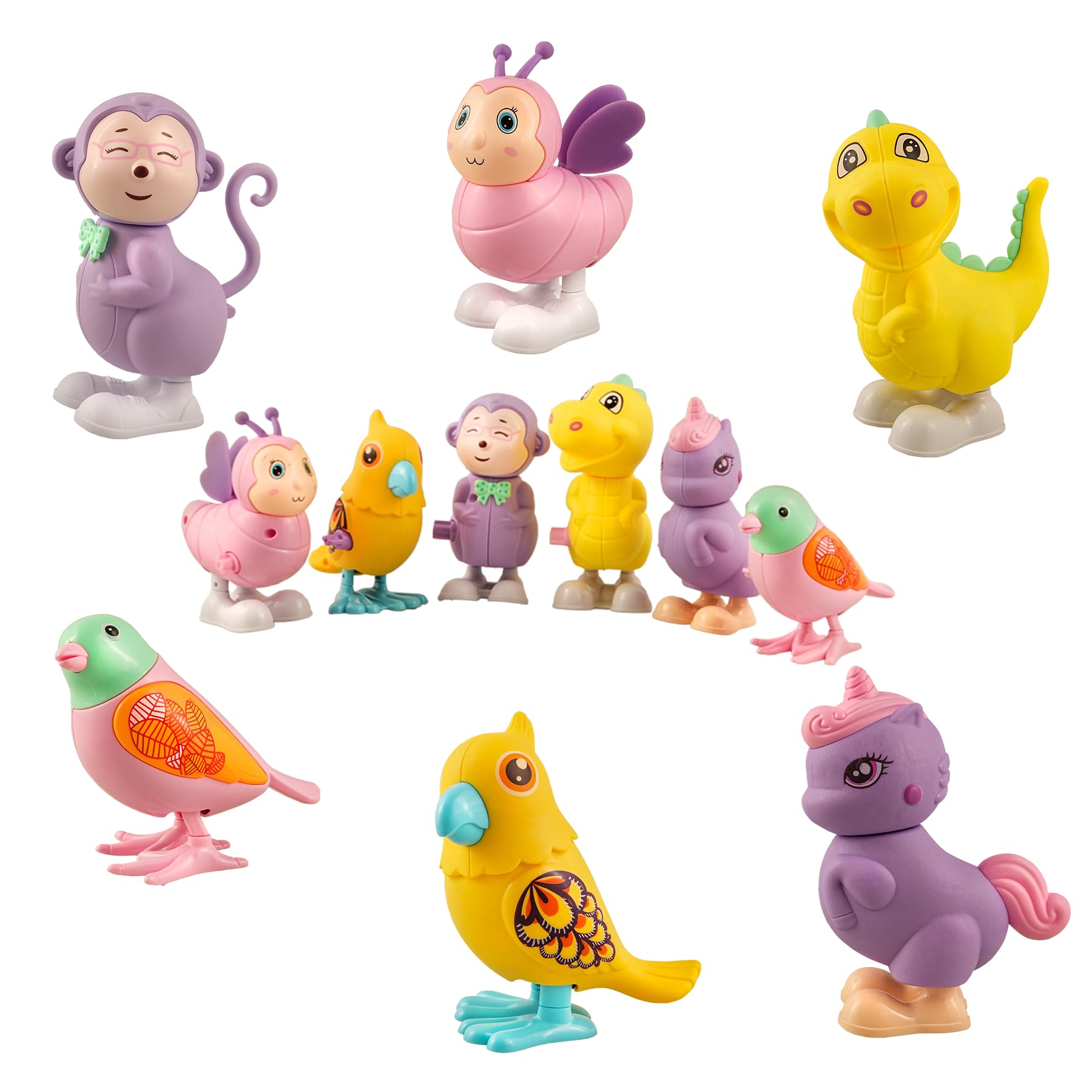 AHYRA 3 Pcs Jumping Rabbit Bird & Penguin Wind Up Key Operated Crawling Walking Moving Toys for for Toddler Baby & Kids Interactive Walking Educational Toys 6 Months- 5Years Old Kids (Multicolored) (B0DGQM61H7) Amazon Price History, Amazon Price Tracker