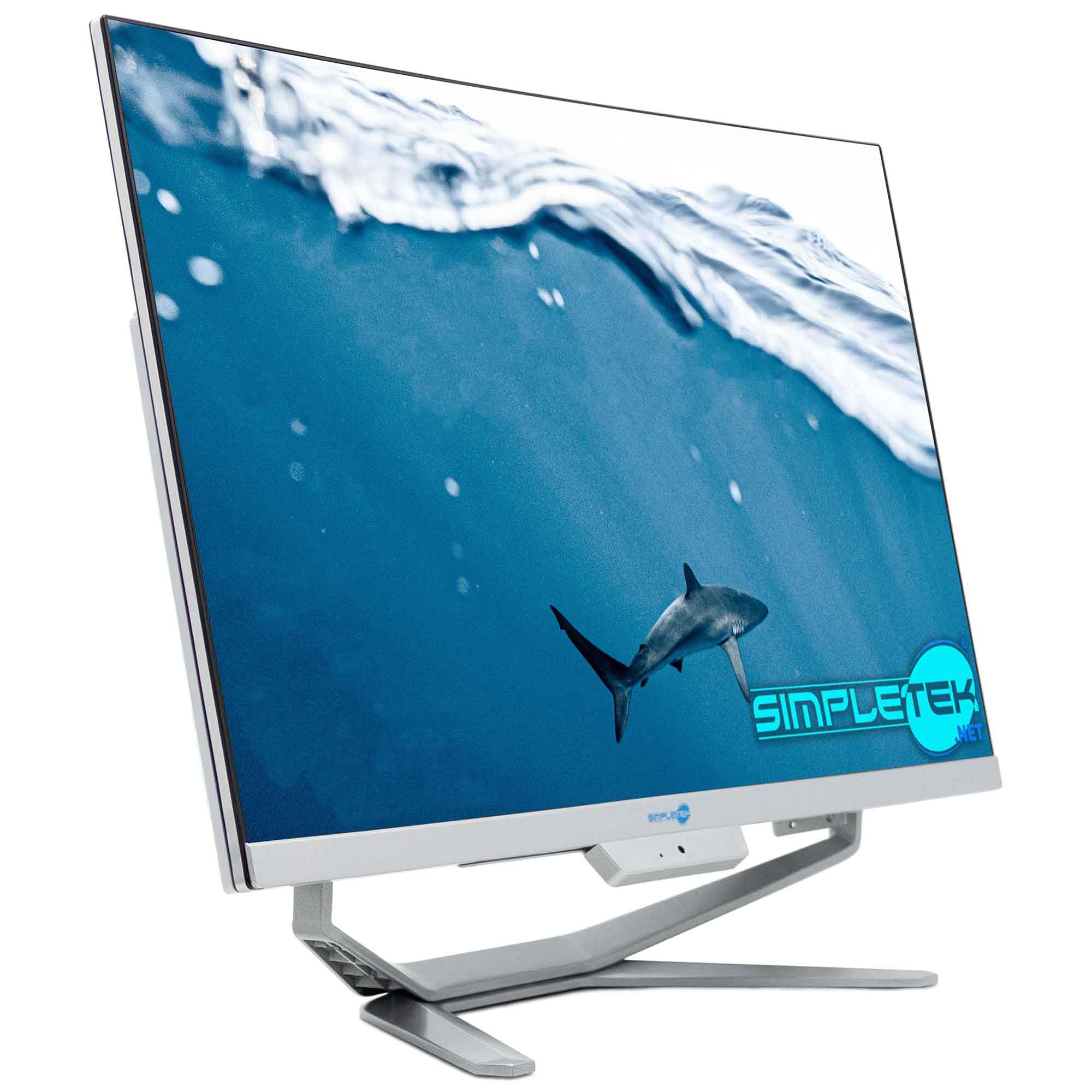 SIMPLETEK - Ordinateur tout-en-un 24" Full HD | G460 CPU | Windows 10 Professionnel | 8 Go RAM | SSD 120 Go