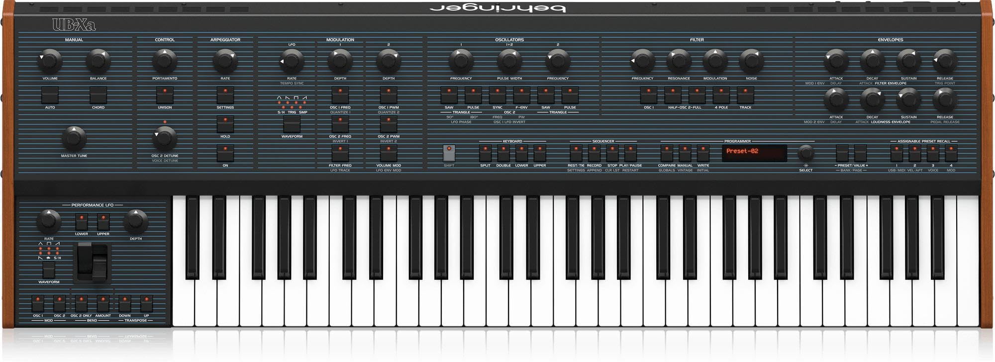 Amazon.com: Behringer UB-Xa 16-voice Bitimbral Polyphonic Analog