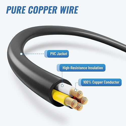 Miniatura 8 de EWAY Cable macho de aviación de 4 pines a RCA adaptador hembra, RCA a M12 de 4 pines para monitor de aviación/conector de cámara, cable de video