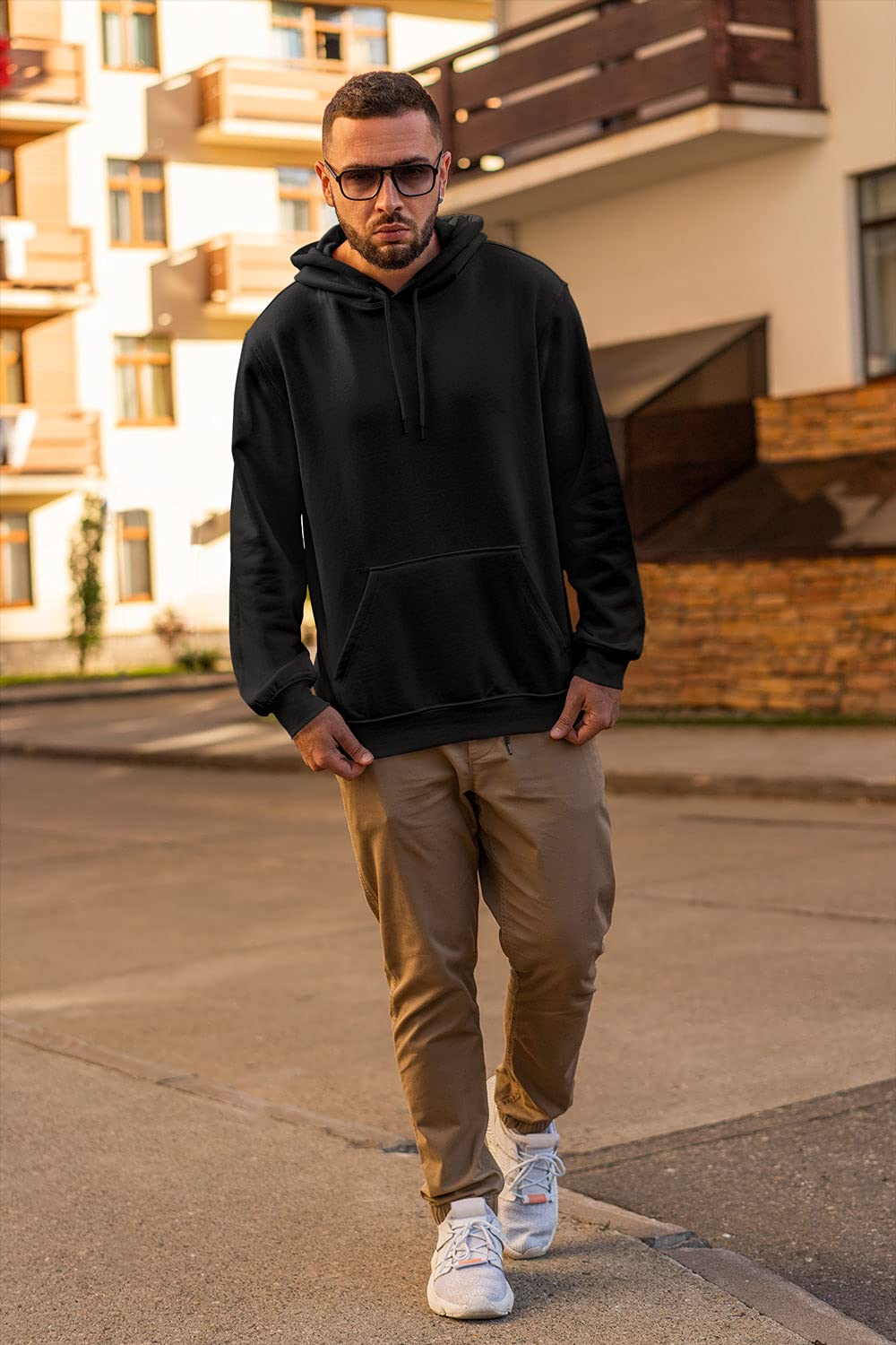 fashwork Coppia Felpe con Cappuccio Natale Natalizie Uomo Donna Personalizzabili Lui lei Pupazzo di Neve - Idea Regalo Natale